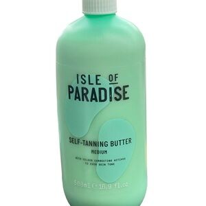 Isle of Paradise Medium Self-Tanning Butter - Mint Green